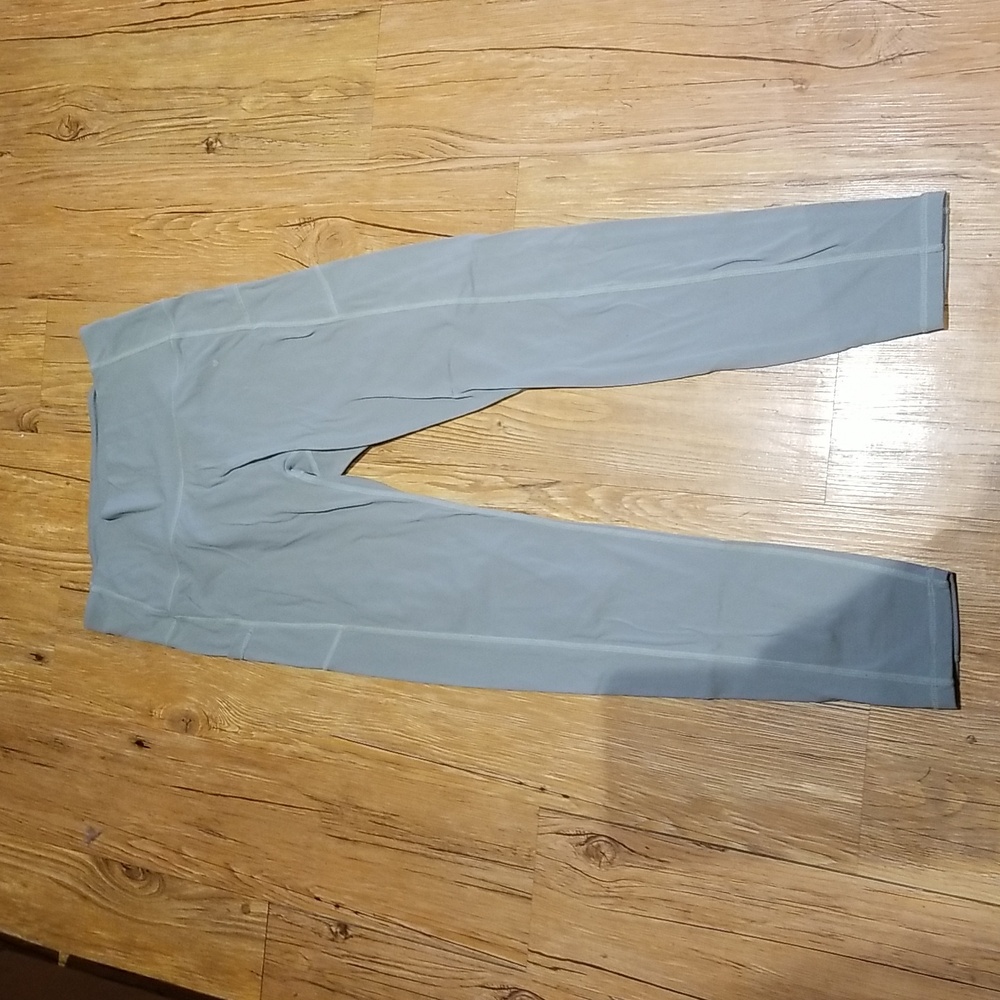 Love Fitness sage green leggings like new condition side pockets szXL